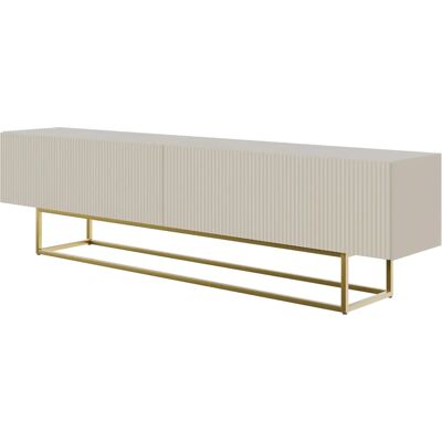 Selsey Veldio TV-Möbel - Taupe - 175cm - Moderner Stauraum Selsey Veldio TV-Möbel - Taupe - 175cm - Moderner Stauraum