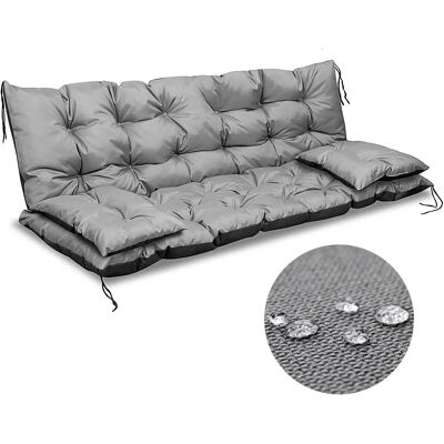 Generic - GardenLux - Ciemnoszary - Zestaw poduszek zewnętrznych Generic - GardenLux - Ciemnoszary - Zestaw poduszek zewnętrznych
