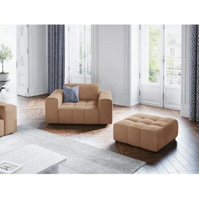 Christian Lacroix Sessel - Samt Dunkelbeige Christian Lacroix Sessel - Samt Dunkelbeige