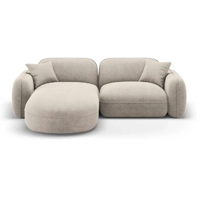 CXL by Christian Lacroix - 3-Sitzer modulares Ecksofa - beige foncé - Velours - Sofa - Publicité CXL by Christian Lacroix - 3-Sitzer modulares Ecksofa - beige foncé - Velours - Sofa - Publicité