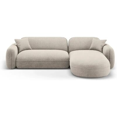 CXL by Christian Lacroix - 4-Sitzer modular Ecksofa rechts - Velvet beige foncé - 275x70x165 cm - Sofa - Publicité CXL by Christian Lacroix - 4-Sitzer modular Ecksofa rechts - Velvet beige foncé - 275x70x165 cm - Sofa - Publicité