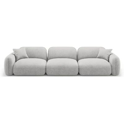 CXL by Christian Lacroix - 4-Sitzer modulares - Velours gris clair - 320x70x90cm - Sofa - Publicité CXL by Christian Lacroix - 4-Sitzer modulares - Velours gris clair - 320x70x90cm - Sofa - Publicité