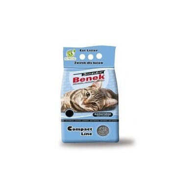 Benek Compact Żwirek bentonitowy - Morska bryza, drobne 0,5-2 mm, sklejający, 20L Benek Compact Żwirek bentonitowy - Morska bryza, drobne 0,5-2 mm, sklejający, 20L