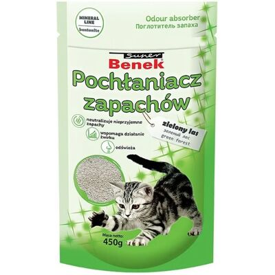 Certech Metsäkissanhiekka - Hajunpoistoaine 450 g Certech Metsäkissanhiekka - Hajunpoistoaine 450 g