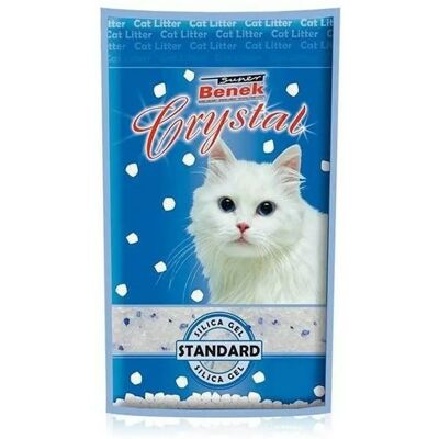Super Benek Kristall Natürliche Katzenstreu - 3,8L Super Benek Kristall Natürliche Katzenstreu - 3,8L