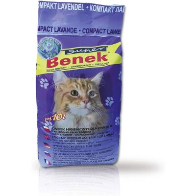 Super Benek Lavender Cat Litter - 10L Super Benek Lavender Cat Litter - 10L