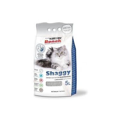 Benek Super Shaggy Katzenstreu - Klumpend odor kontroll Benek Super Shaggy Katzenstreu - Klumpend odor kontroll