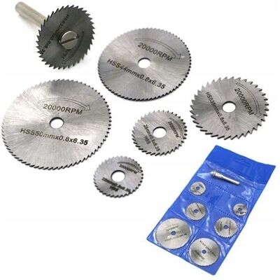 Rosfix - Ensemble 7 pièces - Adaptateur inclus - Disques de coupe - Publicité Rosfix - Ensemble 7 pièces - Adaptateur inclus - Disques de coupe - Publicité