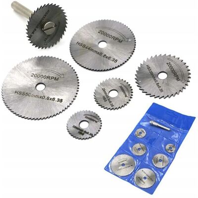 Rosfix - Ensemble 7 pièces - Adaptateur inclus - Disques de coupe - Publicité Rosfix - Ensemble 7 pièces - Adaptateur inclus - Disques de coupe - Publicité