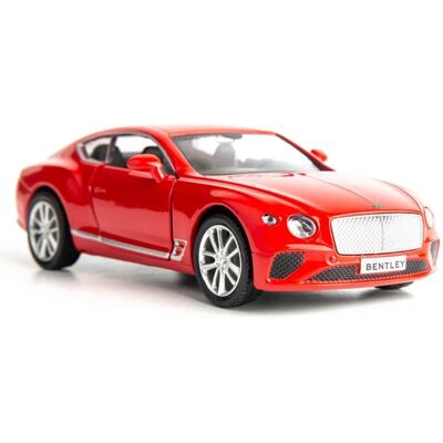 Carmotion Polska sp. z o.o. RMZ Bentley Continental GT - Échelle 1:32, Rouge - Voiture jouet - Publicité Carmotion Polska sp. z o.o. RMZ Bentley Continental GT - Échelle 1:32, Rouge - Voiture jouet - Publicité