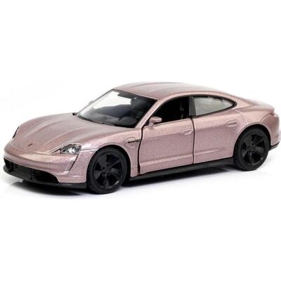 Carmotion Polska sp. z o.o. - RMZ Porsche Taycan Turbo S - 1:32 - Rosa - Model car Carmotion Polska sp. z o.o. - RMZ Porsche Taycan Turbo S - 1:32 - Rosa - Model car