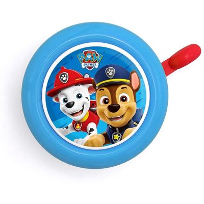 Cloche de vélo Nickelodeon Paw Patrol - 55 mm Bleu/Rouge - Pour enfants Cloche de vélo Nickelodeon Paw Patrol - 55 mm Bleu/Rouge - Pour enfants