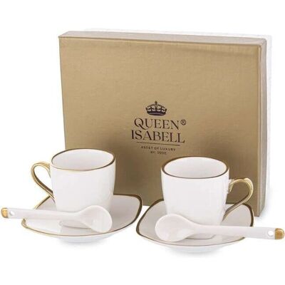Queen Isabell - Espresso Porcelain Set - Porcelana Queen Isabell - Espresso Porcelain Set - Porcelana