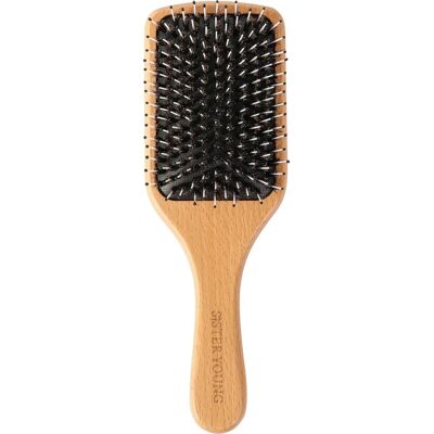 SISTER YOUNG VERA WOOD BRUSH BV - Haarbürste aus Holz mit Wildschweinborsten - Haartyp SISTER YOUNG VERA WOOD BRUSH BV - Haarbürste aus Holz mit Wildschweinborsten - Haartyp