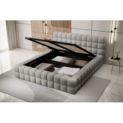 PETITSMEUBLES Graues 160x200 Bett mit Stauraum PETITSMEUBLES Graues 160x200 Bett mit Stauraum