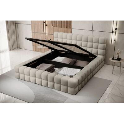 Kaizer Beiges Polsterbett 180x200 - Bett Kaizer Beiges Polsterbett 180x200 - Bett