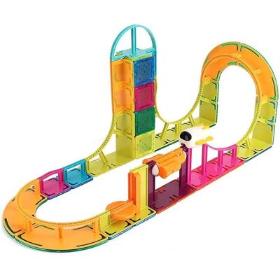 Viking Choice Magnetisch knikkerbaan Sky Track - 61 elementen Viking Choice Magnetisch knikkerbaan Sky Track - 61 elementen