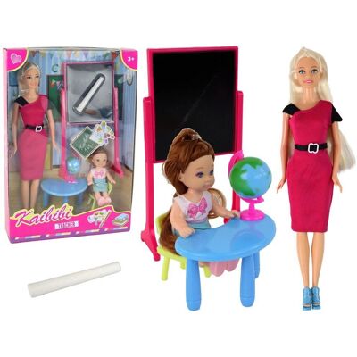 Lean Toys Lehrer- und Schüldoll Klassensatz - Bildungsspielzeug Lean Toys Lehrer- und Schüldoll Klassensatz - Bildungsspielzeug