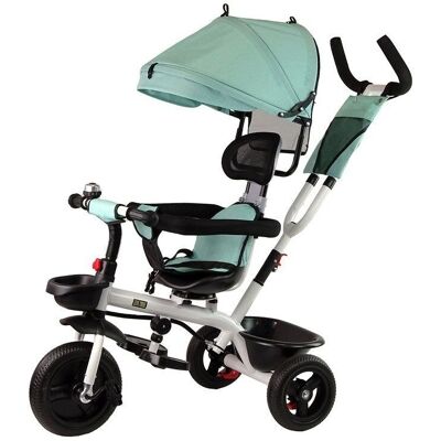 Lean Toys Mint PRO200 Driewieler met verstelbaar stuur & veiligheidskenmerken - Driewieler Lean Toys Mint PRO200 Driewieler met verstelbaar stuur & veiligheidskenmerken - Driewieler