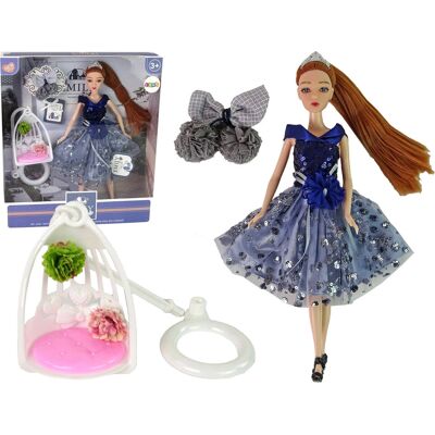 Lean Toys Emily Swing Flowers Puppe - Kreatives Spielen Lean Toys Emily Swing Flowers Puppe - Kreatives Spielen