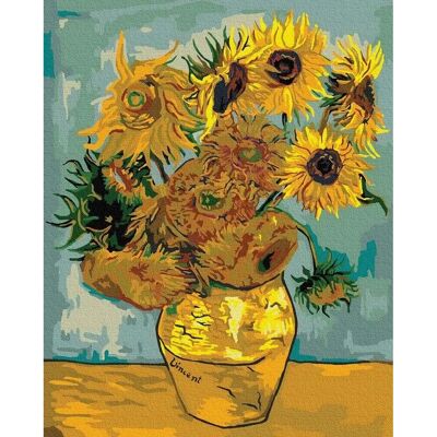 Zestaw Malowania Słoneczników Van Gogh - Zestaw dla Początkujących Zestaw Malowania Słoneczników Van Gogh - Zestaw dla Początkujących