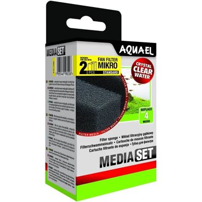 Aquael - Micro Plus - Argent - 2-pack - Cartouche de filtre - Publicité Aquael - Micro Plus - Argent - 2-pack - Cartouche de filtre - Publicité