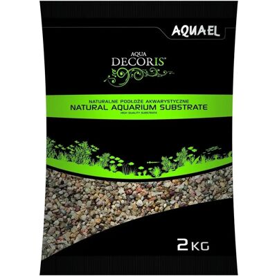 Aquael Gravier Fin Naturel - Quartz pour Aquarium - 2 KG Aquael Gravier Fin Naturel - Quartz pour Aquarium - 2 KG