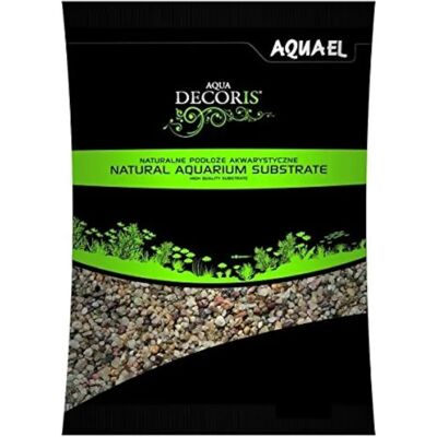 AQUAEL Natürlich bunter Kies - 1.4-2mm - 10kg - Aquariumkies AQUAEL Natürlich bunter Kies - 1.4-2mm - 10kg - Aquariumkies