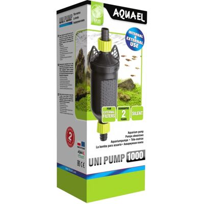 Pompe à eau pour aquarium Aquael Unipump 1000 - Économique, Silencieuse, Compacte - Publicité Pompe à eau pour aquarium Aquael Unipump 1000 - Économique, Silencieuse, Compacte - Publicité