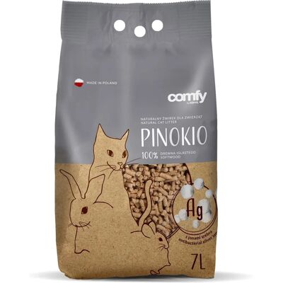 COMFY Pinokio Träpiller - Naturlig, Biologiskt Nedbrytbar, Luktabsorberande COMFY Pinokio Träpiller - Naturlig, Biologiskt Nedbrytbar, Luktabsorberande