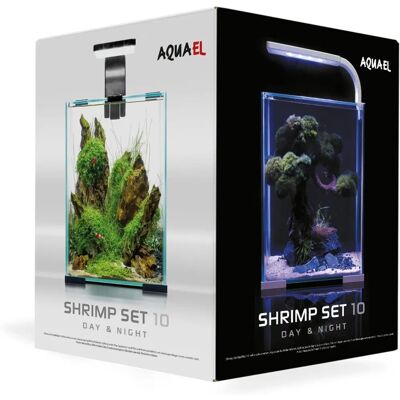 Aquael Nano-Aquarium Garnelen Set Smart Tag & Nat 10 - Weiß Aquael Nano-Aquarium Garnelen Set Smart Tag & Nat 10 - Weiß