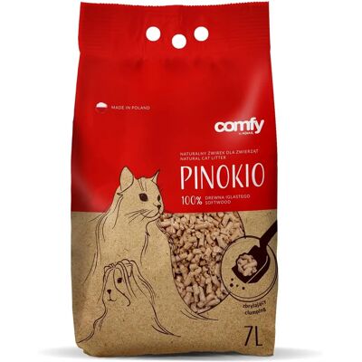 COMFY Pinokio Naturlig träpellets, 35L COMFY Pinokio Naturlig träpellets, 35L