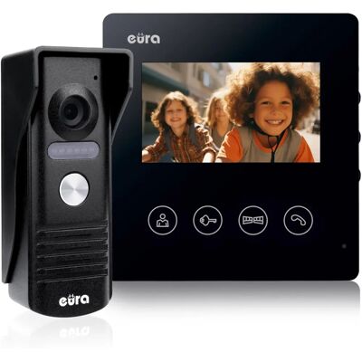 Eura VDP-52A3 Wideofon - Czarny Eura VDP-52A3 Wideofon - Czarny