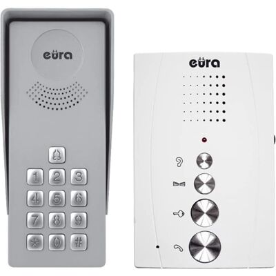 Eura Eura-ADP-38A3 Gegensprechanlage - weiß Eura Eura-ADP-38A3 Gegensprechanlage - weiß