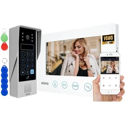 Eura - VDP-90A3 DELTA+ - Białe - 7'' - Video intercom Eura - VDP-90A3 DELTA+ - Białe - 7'' - Video intercom