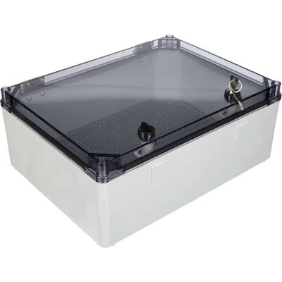Elektro-Plast Unibox 43.11 - Transparante behuizing IP65 Elektro-Plast Unibox 43.11 - Transparante behuizing IP65