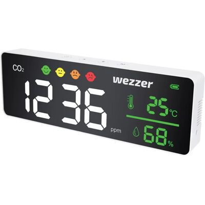 LEVENHUK Wezzer Air MC50 CO2-Messgerät - Luftqualitätsgerät LEVENHUK Wezzer Air MC50 CO2-Messgerät - Luftqualitätsgerät