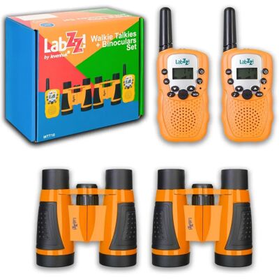 Levenhuk LabZZ WTT10 Walkie Talkie és Kétszemes Távcső Szett Levenhuk LabZZ WTT10 Walkie Talkie és Kétszemes Távcső Szett