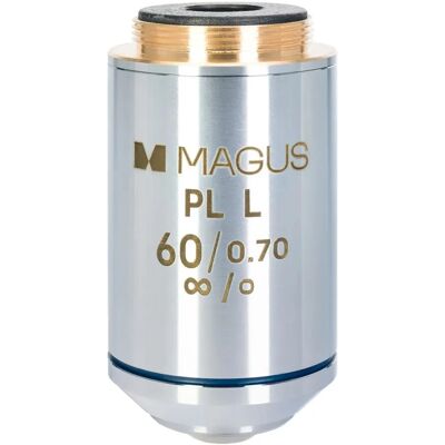 Levenhuk - Magus 60PLL 60x/0,70 Plan L WD 2,08 mm - Mikroszkóp célobjektív Levenhuk - Magus 60PLL 60x/0,70 Plan L WD 2,08 mm - Mikroszkóp célobjektív