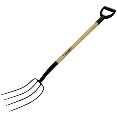 Fiskars Gabeln - Holzstiel - 4 Zähne - 250 Fiskars Gabeln - Holzstiel - 4 Zähne - 250