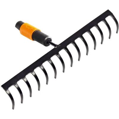 Rastrello da Giardino Fiskars - 14 Denti QuikFit - Attrezzo da Giardino Rastrello da Giardino Fiskars - 14 Denti QuikFit - Attrezzo da Giardino