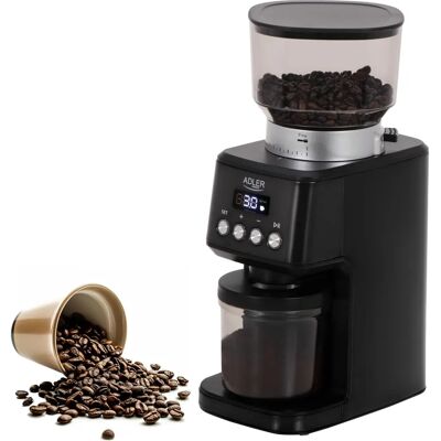 Adler AD 4300 - Noir - Moulin à café Adler AD 4300 - Noir - Moulin à café