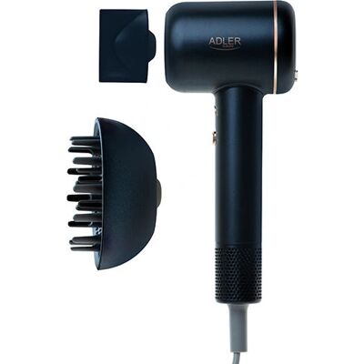 Adler AD 2270B Haardroger - 1600W, Blauw, Ergonomisch Adler AD 2270B Haardroger - 1600W, Blauw, Ergonomisch