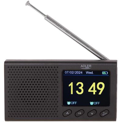 Adler | Modell AD 1198 | Bluetooth, Farb-LCD - Reiseradio Adler | Modell AD 1198 | Bluetooth, Farb-LCD - Reiseradio