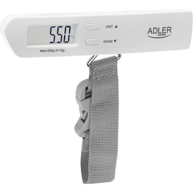 Adler Digital bagagevægt - Høj præcision, LCD-display, 50kg max Adler Digital bagagevægt - Høj præcision, LCD-display, 50kg max