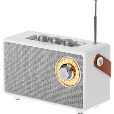 Altavoz Bluetooth inalámbrico Camry - 5W Blanco Altavoz Bluetooth inalámbrico Camry - 5W Blanco