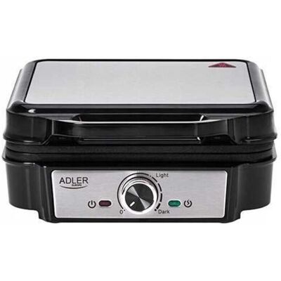 Adler AD 3083 - Tarttumaton, Säädettävä Lämpötila - Waffle Maker Adler AD 3083 - Tarttumaton, Säädettävä Lämpötila - Waffle Maker