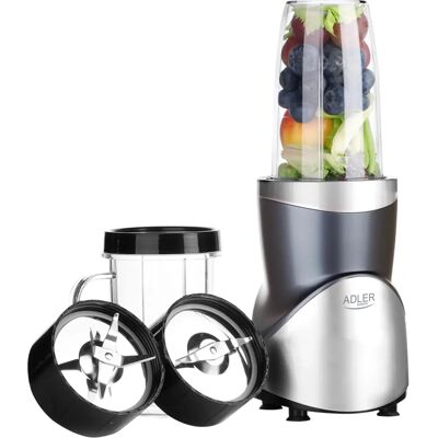 Adler 1200W BPA-mentes turmixgép készlet - Készlet Adler 1200W BPA-mentes turmixgép készlet - Készlet