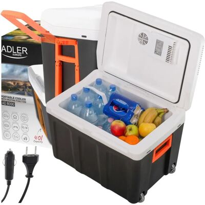 ADLER - AD 8090 - Γκρι/Λευκό - 40L - Φορητό ψύγειo ADLER - AD 8090 - Γκρι/Λευκό - 40L - Φορητό ψύγειo