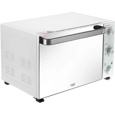 Adler AD 6027 - Blanc - Four électrique - Publicité Adler AD 6027 - Blanc - Four électrique - Publicité